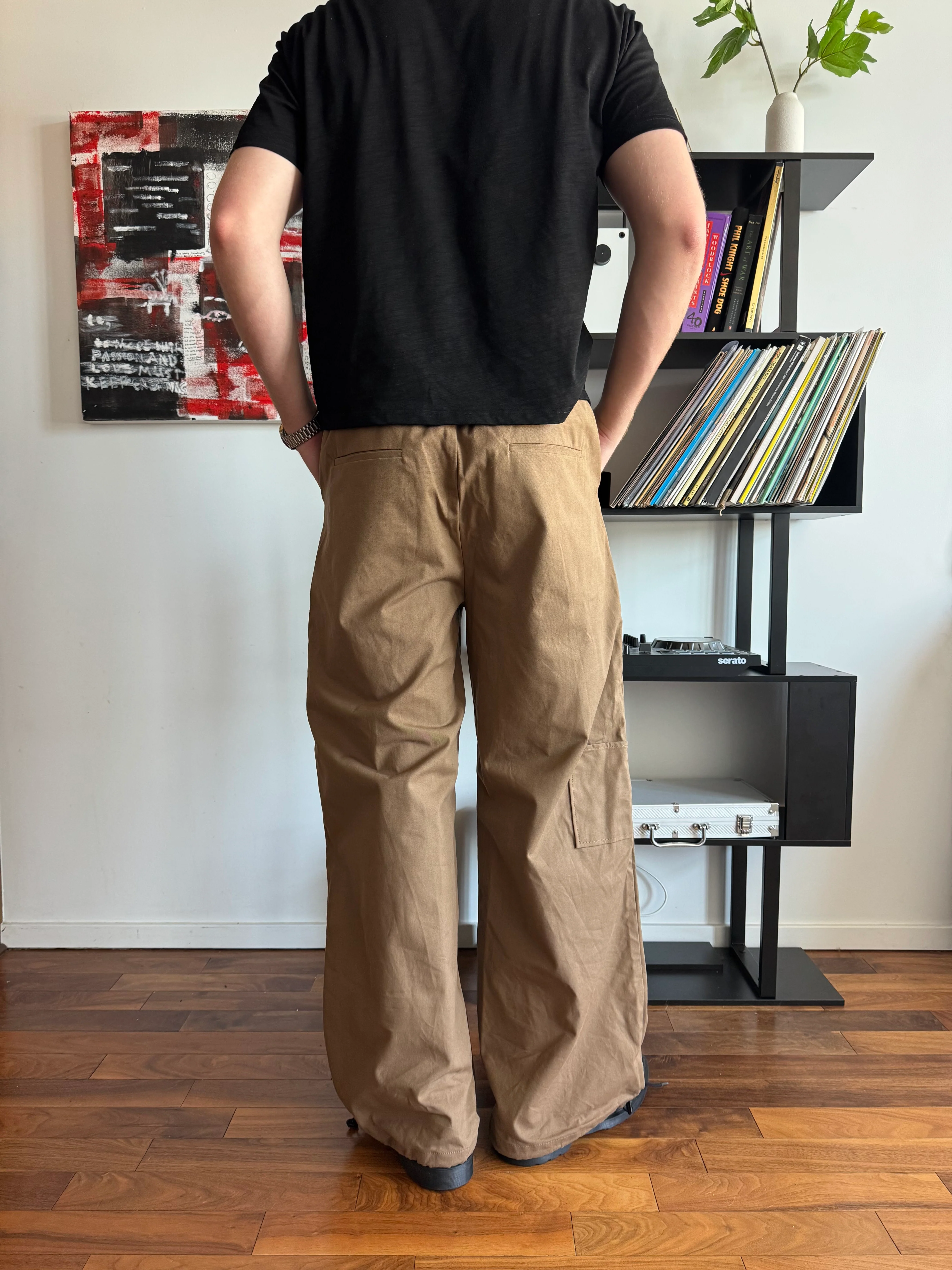 Brown Canvas Pants - Image 6