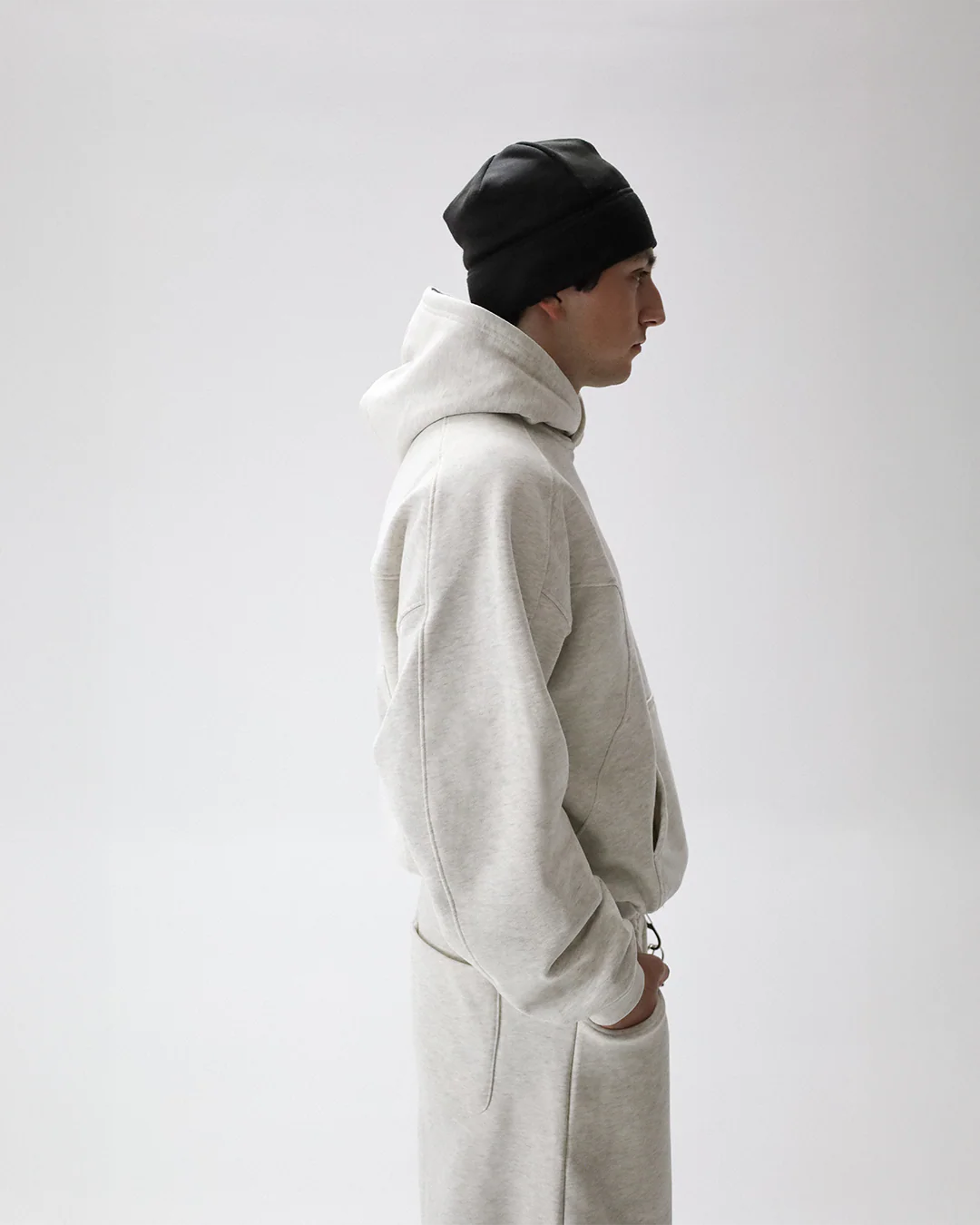 Heather Gray Hoodie - Image 6