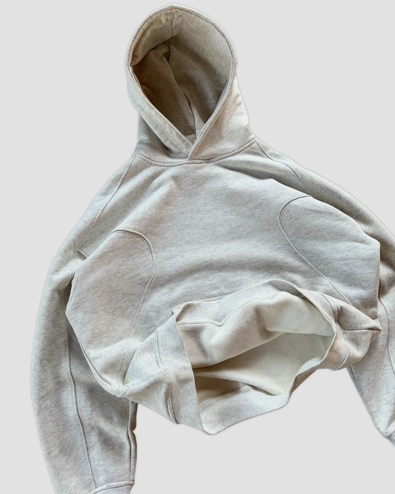 Heather Gray Hoodie - Image 7