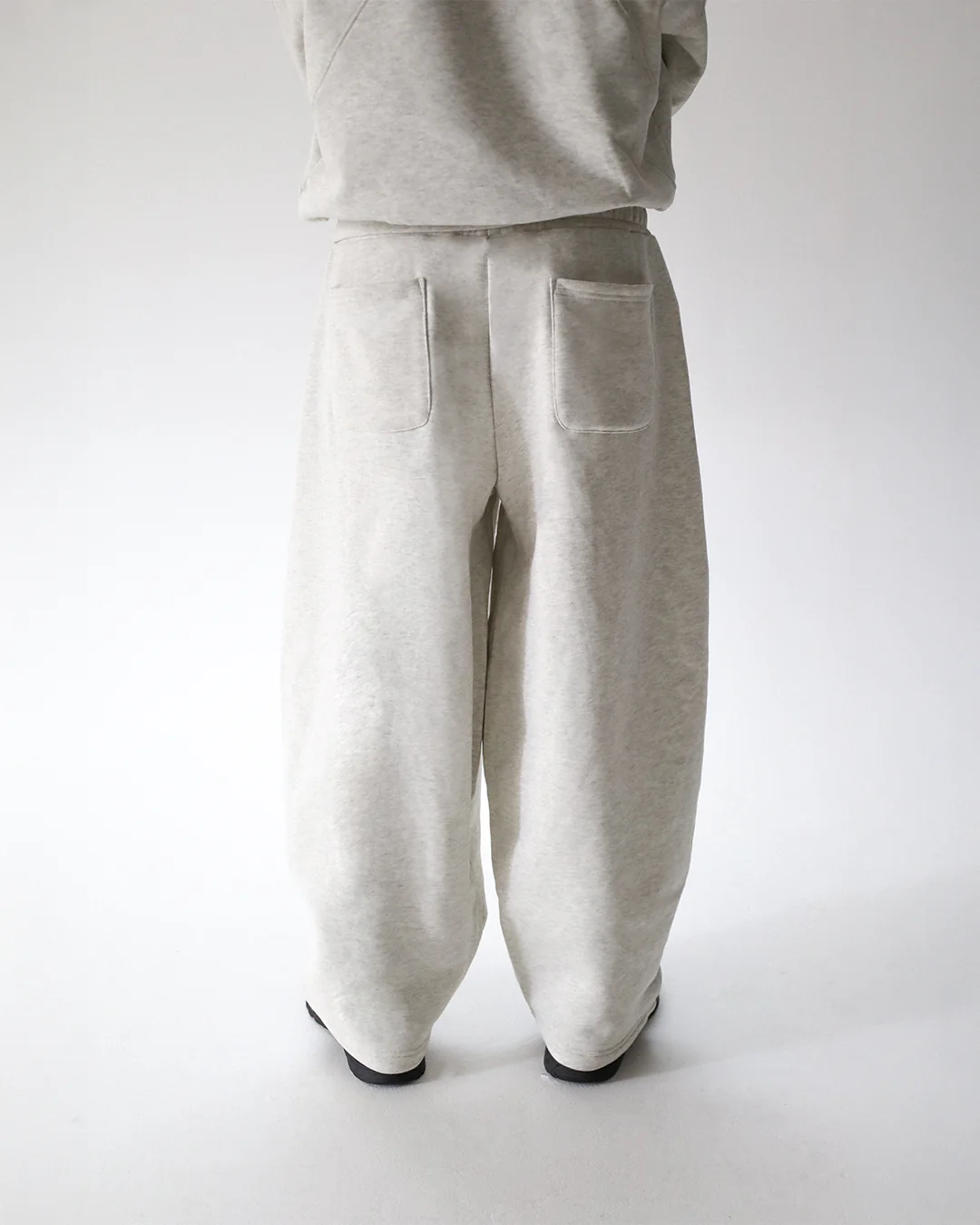 heather gray baggy sweatpants - Image 5