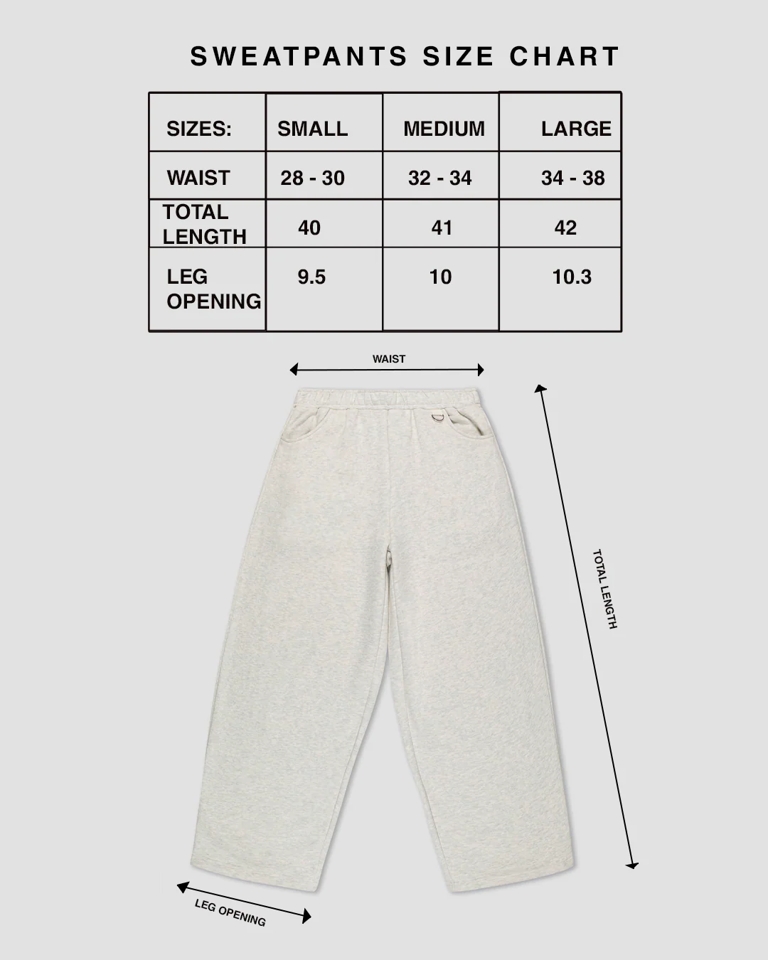 heather gray baggy sweatpants - Image 8