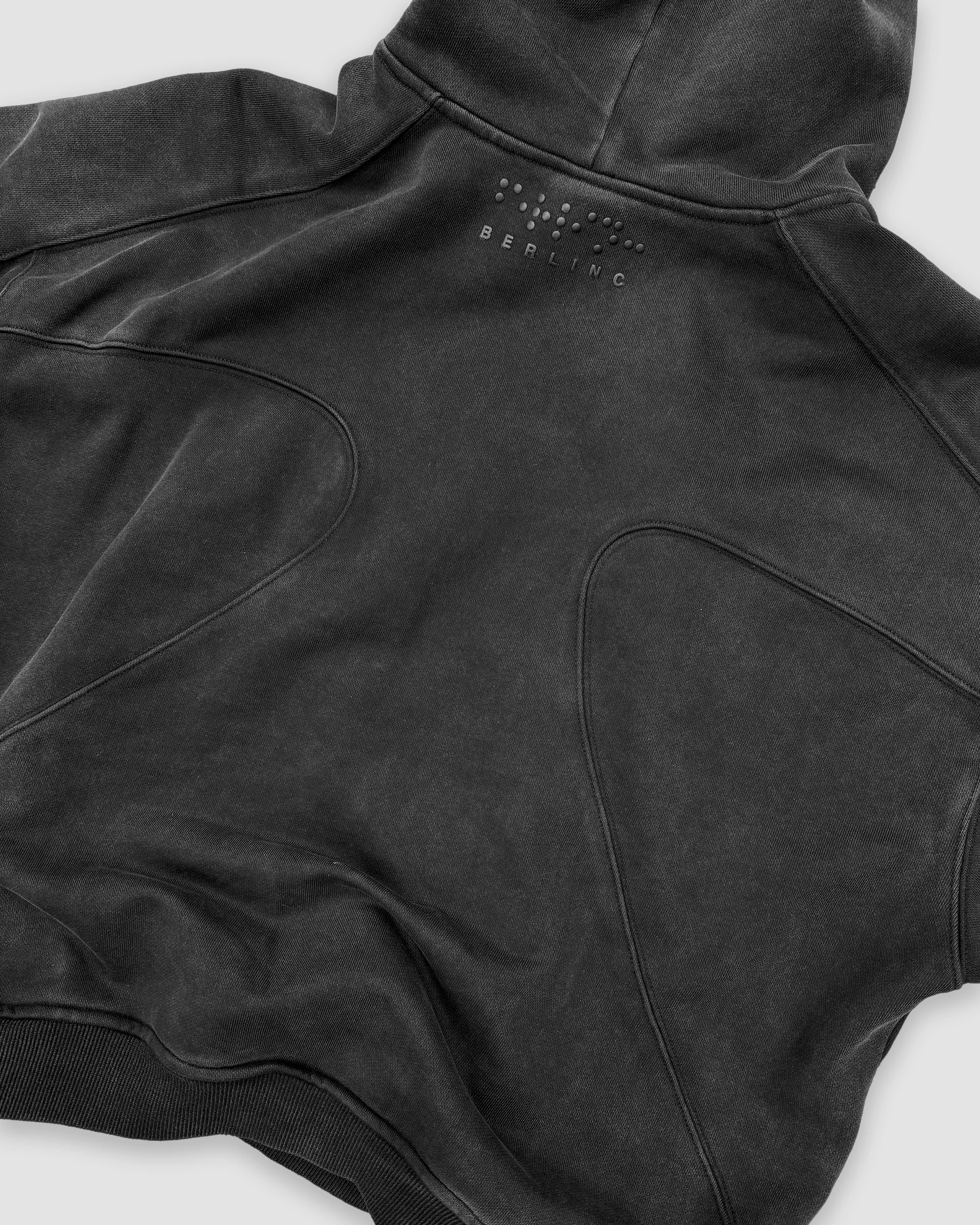 Essential Monochrome Washed Hoodie - Image 4