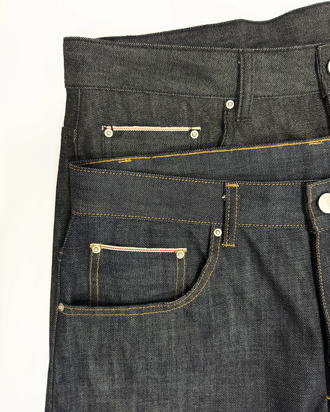 RAW INDIGO JAPANESE SELVEDGE BAGGY JEANS - Image 6