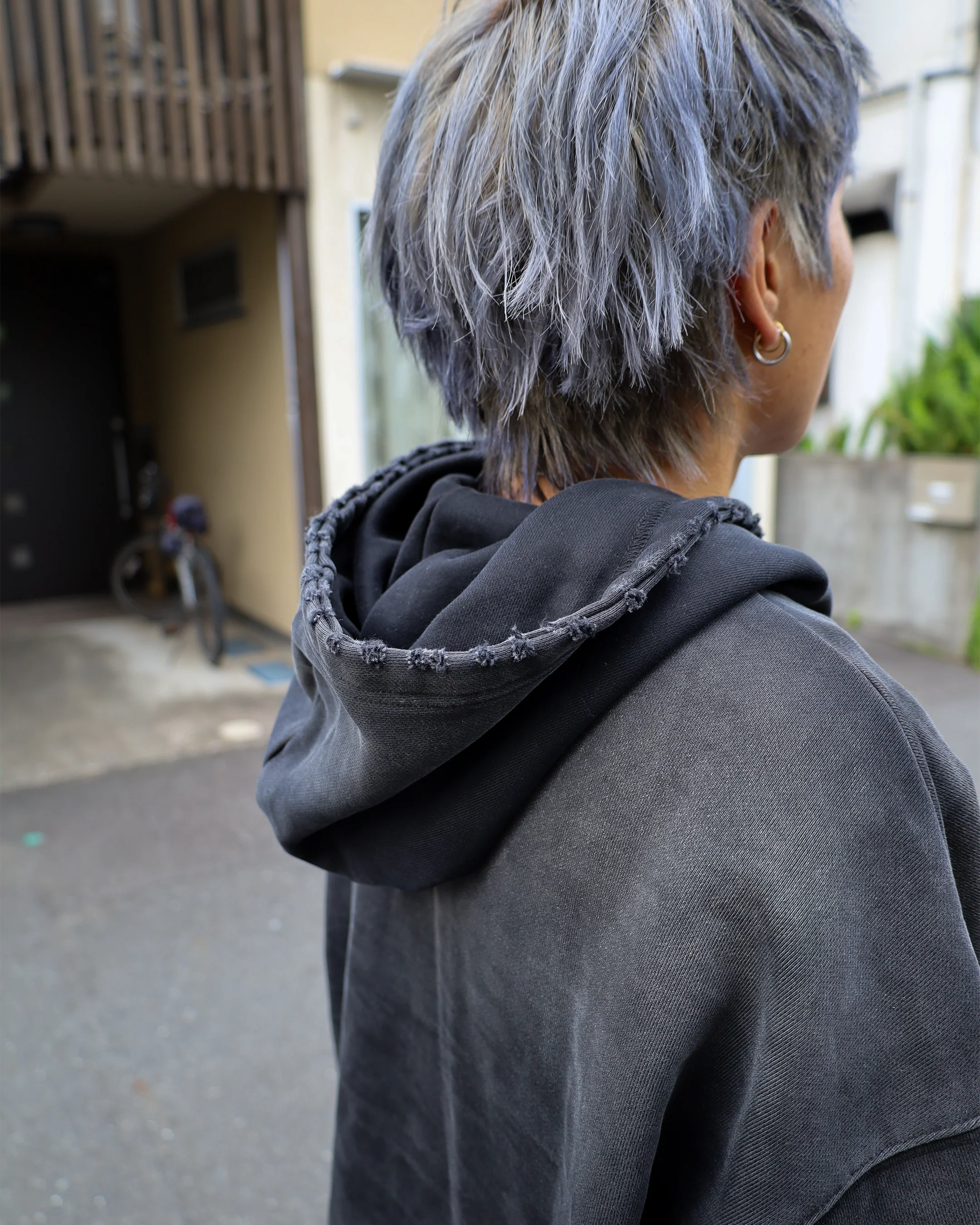 SASHIKO SUNFADED HOODIE - Image 7
