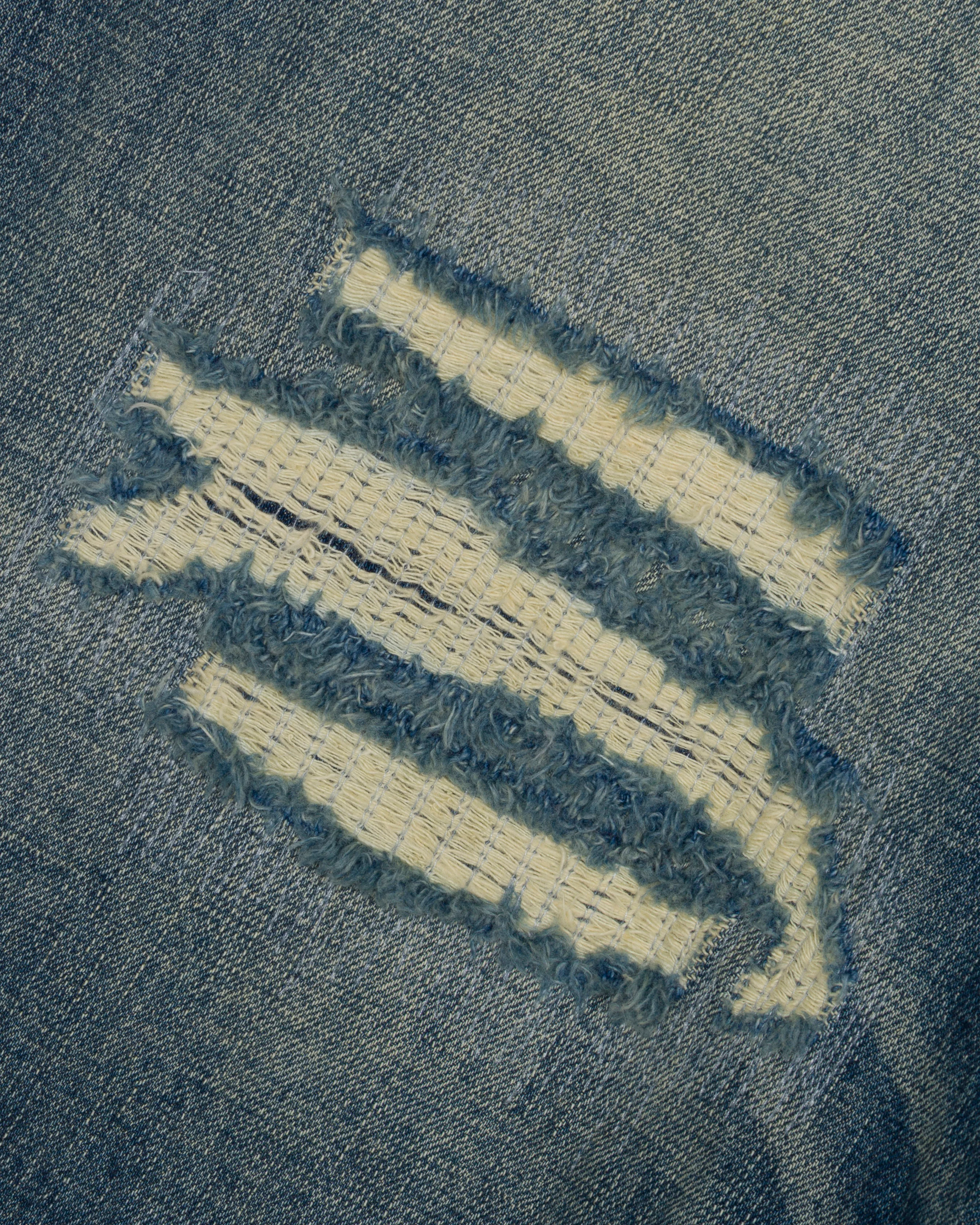 sashiko japanese selvedge baggy jeans - Image 16