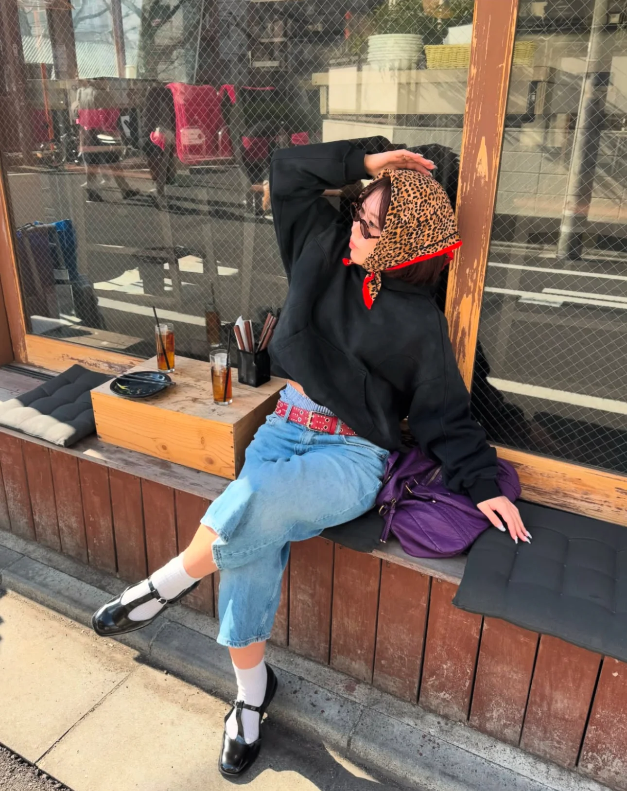 V2 Monochrome Sunfaded Hoodie - Image 12