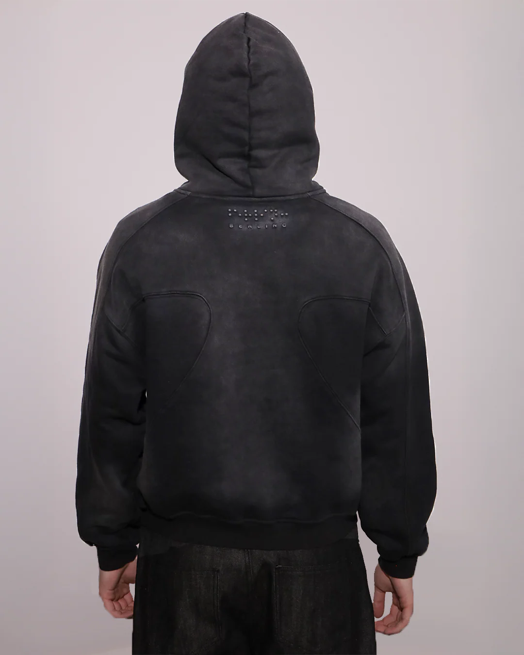 V2 Monochrome Sunfaded Hoodie - Image 6