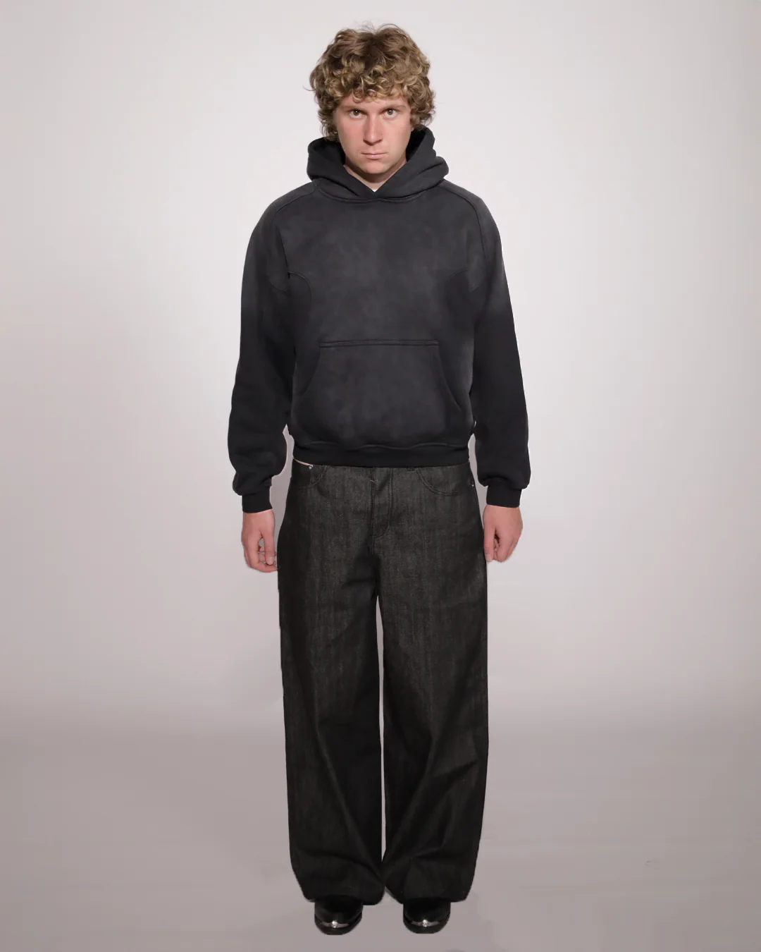 V2 Monochrome Sunfaded Hoodie - Image 7