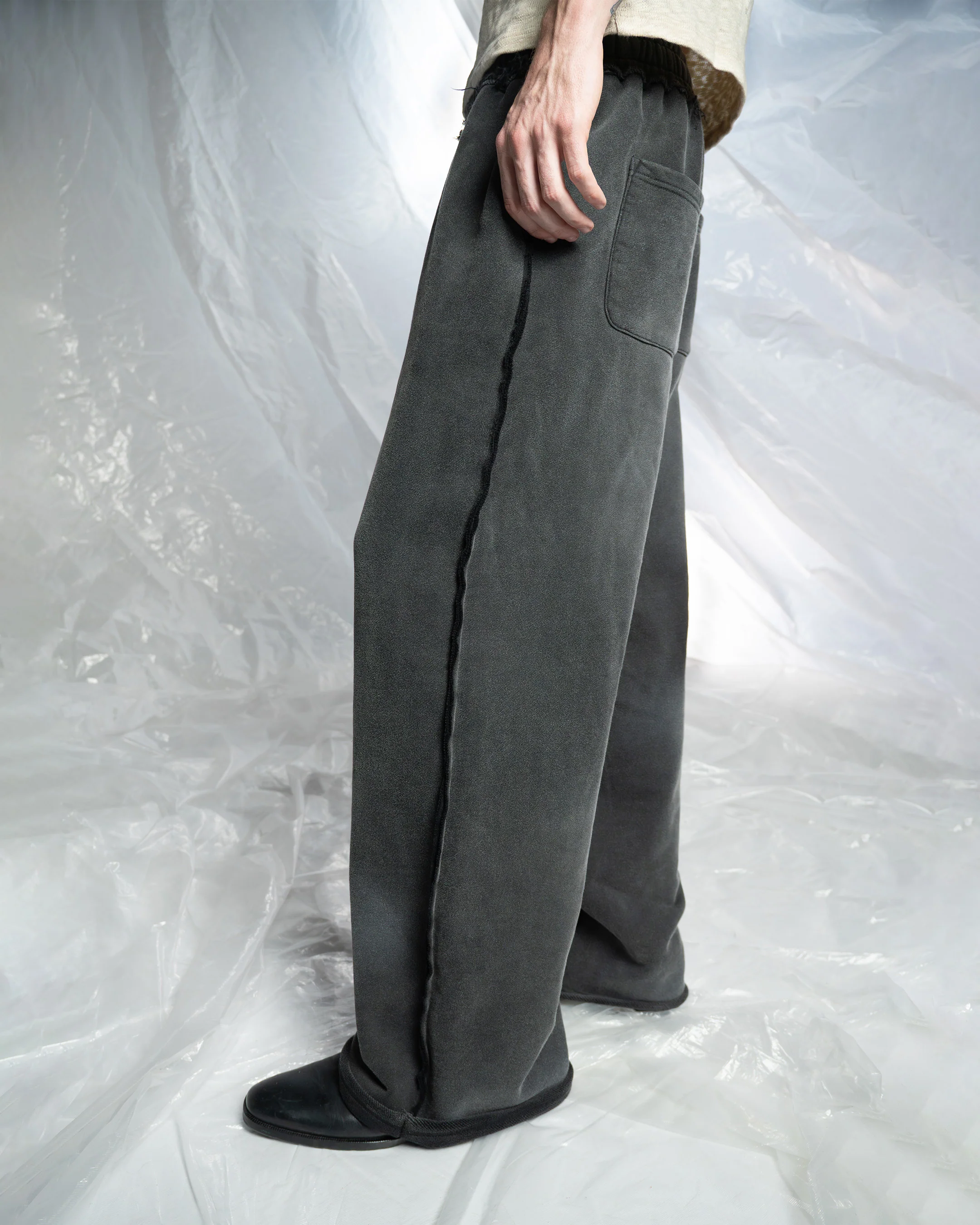 WASHED BAGGY JOGGERS - Image 4